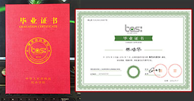 zoty中欧毕业证书